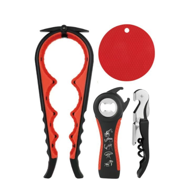4 in 1 Jar/Can/Bottle Opener Set