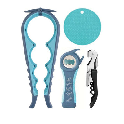 4 in 1 Jar/Can/Bottle Opener Set